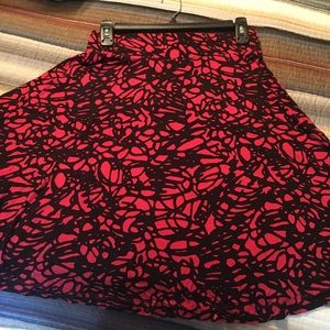 LOFT stretch circle skirt- Size XS